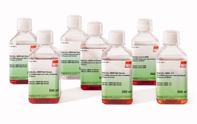 Cell Culture, Roti®-CELL DMEM, High Glucose, Cell Culture, CELL DMEM ...