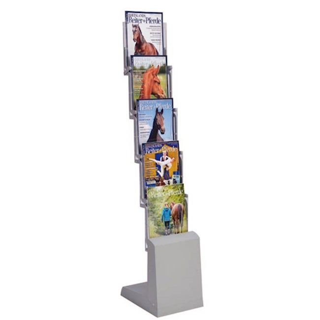 Esiteteline kokoontaitteva mallii, Foldable Brochure Rack | Penli