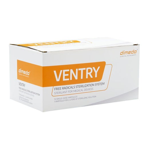 Kylm&auml;sterilointi l&auml;&auml;ketieteellisille instrumenteille.