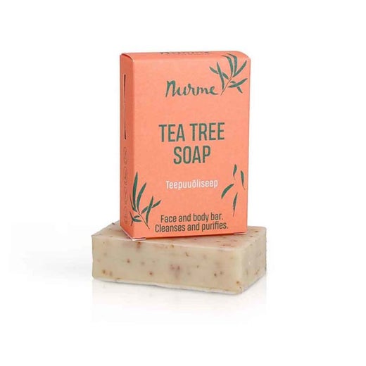 Nurme Tea Tree Soap -Teepuupalasaippua ep&auml;puhtaalle iholle 100g
