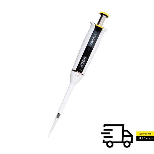 Sartorius Tacta&reg; Mechanical Pipette, Single Channel 20 &ndash; 200 &micro;L