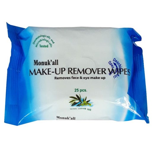 Meikinpoistoliina ,make-up remover wipe (25kpl)