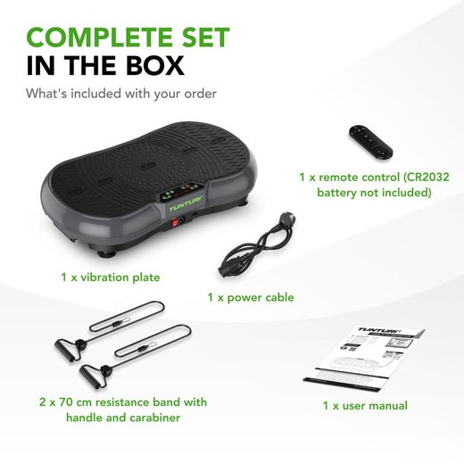 Tunturi Cardio Fit V40 Vibration plate,  Tunturi Cardio Fit V40 t&auml;rin&auml;levy